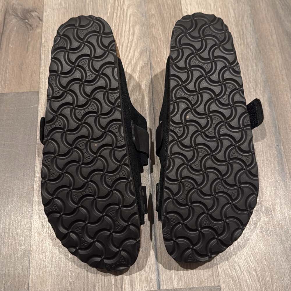 Birkenstock Uji Nubuck-Suede Leather - Black - Picture 9 of 9